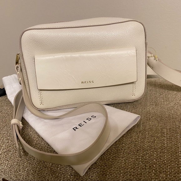 Reiss Archie Leather Crossbody Bag - Picture 9 of 15